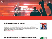 Tablet Screenshot of odi-music.net